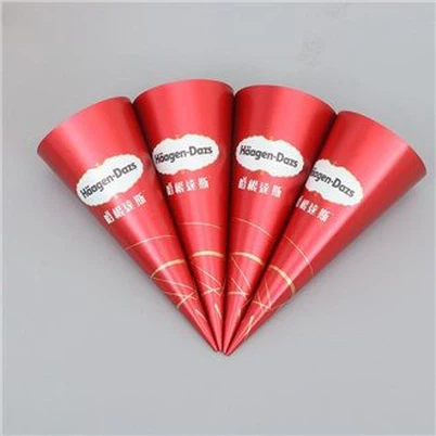 Mangas cônicas de folha de alumínio