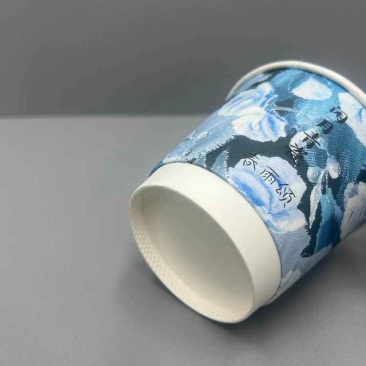 90mm diameter 8oz double wall paper cup 90mm diameter 8oz double wall paper cup